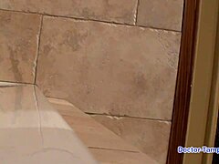 Dr Tampa Locks Up Big Ass Naomi Alice Backstage Handcuffed Spread