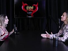 Angelica Morango Explores Body in Sheer Red Lingerie Casting