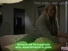 Think you could fill stepdad's shoes banging this hot milf? Watch now!