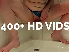 Naughty Emo Goth College Slut Teased Edged to Orgasm in Pantyhose