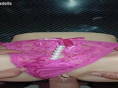 trailer candy's pink pearl thong pure anal delight