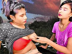 Wow! Uttaran20 Deep Throats Cocks in Rough FFM Threesome with Wet Pussy Riding and Missionary Pounding!