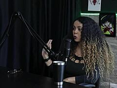 saucy interview overflows with filthy fun as charlottye bares all in sheer red on porn cast brazil - part 3!