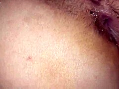 skinny girlfriend all wet after cute homemade bedroom fuck. her small waist glistens