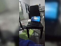 Cute Curvy 18YO Latina Rides Old Mans Cock in Homemade Anal Cowgirl