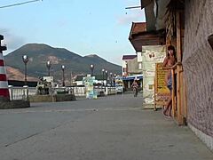 Exposed! Naughty MILF's Nude Stroll Shocks Streets!