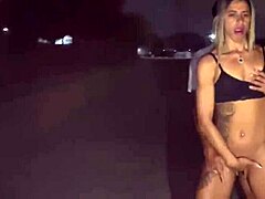 married wife bangs stranger live mid-street shock!