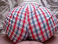 i finally convinced stepsis for quick sex kept shorts on tho...