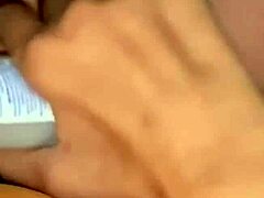 shy girl crams giant vibe and anal toy in pussy till she pukes