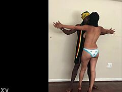 i fucked stepbro's ebony girlfriend doggystyle monster cock