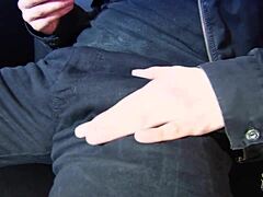 horny dude bangs beautiful big tits shaved pussy hottie on sofa