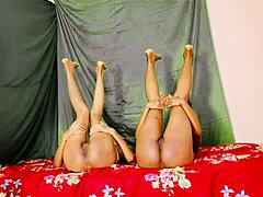 hey i finally fucked my wife and skinny stepsis in hot ffm threesome