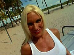 big tit milf ashley starr rides cock cowgirl to creampie 😈🍑💦