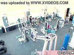 Golddigger Wife Yearns for Flexibility in Gym Instructor's Steamy Exercise