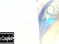 te chupo la verga y luego me siento en ella hasta el orgasmo con mis tetas grandes