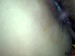 solita spreads cheeks for painful anal while hubby watches her crave it