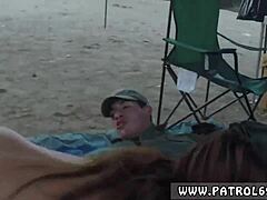 Mexican brunette fake cop pulled over for assfucking