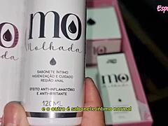 Influencer oils skinny latina body testing pepper blend wet line asmr