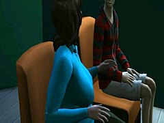 fat granny bus driver slurps young dick