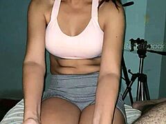 wanna see this fat pussy big tits latina get fucked senseless?