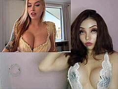 horny hermanastra masturbates big tits begging for creampie pov