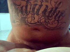Filmed Tattooed Hunk Creampie My Fat Latina Pussy