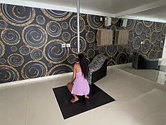 bamboo sized cock wrecks married woman's holes