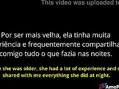 brazilian cuckquean milf watches husband assfuck her friend