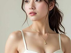 Graceful Thai beauty relaxes in elegant lingerie Thailand