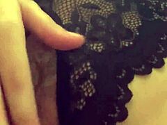 Horny filipina boobs out fingering pussy in costume