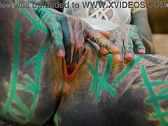 sexy fishnets high heels stockings solo anal xl dildo gaping juicy asshole play 💦🍑