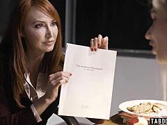 Teacher commands stepmom spank punish skinny stepdaughter big tits!