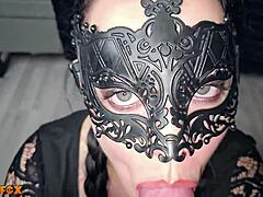 sexy milf housewife millie fox pantyhose swallows huge thick monster cock jizz load