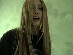 Skinny Teen Squirts Orgasm Fingering Tight Pussy Book Evil