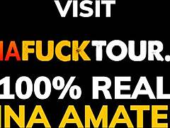 hot brunette moans as i pound doggy pov 😩🔥