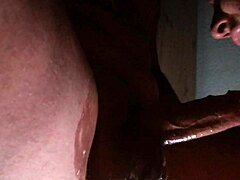 Wife Gags on Deepthroat Cock Homemade