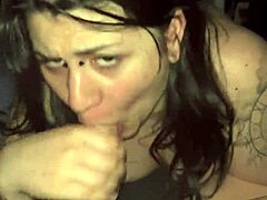 Amateur Lilith's Sultry Blowjob Teases Ayden Closeup Cum