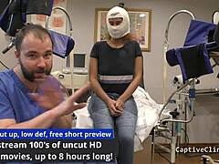 Taylor Ortega's Latex Gloved Humiliation and Vibrator Orgasm Backstage