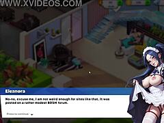 maid servant big tits ass hornyvilla gameplay cleaning sex