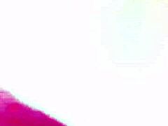 Hubby watches me enjoy solo shower play with buttplug fun!