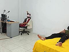 Step sis watches me stroke then sits on my face 😏 homemade kink fest