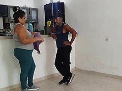 i invited gym's big ass sexy girl home and fucked her good