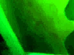 Playing with her cute sexy belly button up close