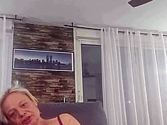 short-haired mature slut begs you eat her pussy pov