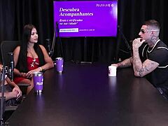 he wasn't passive but went wild with transsexual and seven guys to shine - kylian cria on sheer red!