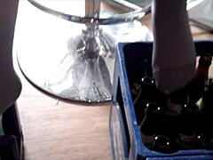 mmm little angel's nylon feet are the best homemade fetish 😍