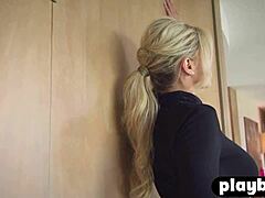 Beautiful Big Tits Blonde Milf Jessa Rhodes Strips Ripping Clothes Off Amazing Ass