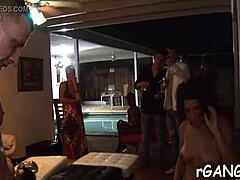 wanna see boyfriends roughly bang these cute party sluts hard?