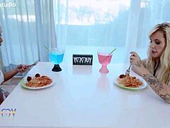 kyra sex larissa leite dap rough prolapse swallow loads!