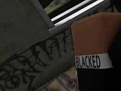 Fucked wet pussy bitch late night roblox blacked with monster bbc